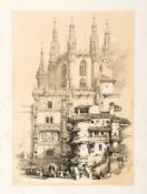 Roberts (David) - Picturesque Sketches in Spain, pictorial title and 23 plates, of 25,   tinted