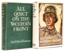 Remarque (Erich Maria) - All Quiet on the Western Front,  first English edition  ,   small spot to