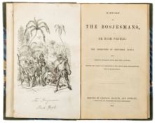 South Africa.- - History of The Bosjesmans, or Bush People;  The Aborigines of Southern Africa