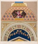 Raphael.- - [Loggie di Rafaele nel Vaticano], the set of 13 plates of arches and vaults for the