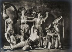 Pavlova (Anna).- - Eight photographs of Anna Pavlova, including two of her dancing with Novikov