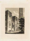 Beckford (William).- Storer (James) - A Description of Fonthill Abbey, Wiltshire,  large paper copy