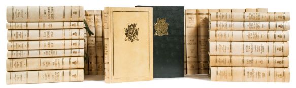 The Collected Works, 34 vol., Centenary limited edition, original vellum, gilt  ( Sir   Winston S.)