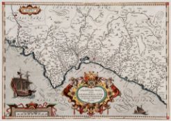 Ortelius (Abraham) - Valentiae Regni... Typus, the second plate of this map showing eastern Spain