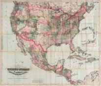 Colton (G. Woolworth & C.B.) - Colton`s Map of the United States of America, the British Provinces,