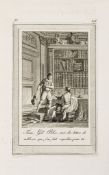 Lesage (Alain René) - Histoire de Gil Blas de Santillane, 4 vol.,   half titles, 100 engraved