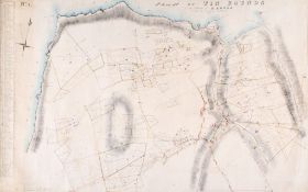 Cornwall.- Barnicoat (John Wallace) - A group of 3 manuscript maps of Cornish tin mining, all with