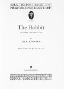 Tolkien (J.R.R.) - The Hobbit,  one of 600 copies signed by Alan Lee,  illustrations by Alan Lee,