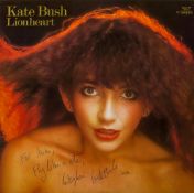 LP A 12" vinyl copy of Kate Bush`s 1978 LP "Lionheart" in gatefold sleeve LP A 12" vinyl copy of