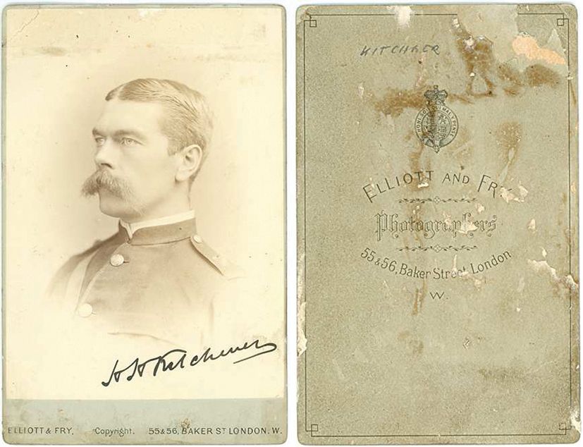 SP A 14.7 x 10.5cm Elliott & Fry cabinet card portrait photograph of Lord... SP A 14.7 x 10.5cm