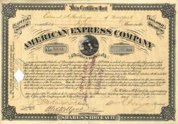 DS A 20.1 x 29cm engraved stock certificate printed on headed DS A 20.1 x 29cm engraved stock