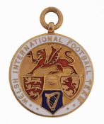 MEM Wales`s first and only Triple Crown medal 1923-1924 MEM Wales`s first and only Triple Crown