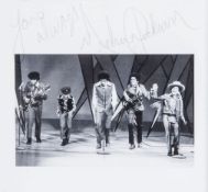 CD A CD insert showing a black and white image of the Jackson 5 CD A CD insert showing a black and