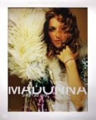 SP A 60.5 x 45.5cm colour promotional poster for Madonna SP A 60.5 x 45.5cm colour promotional