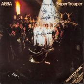 LP A 12" vinyl copy of Abba`s 1980 LP "Super Trouper" LP A 12" vinyl copy of Abba`s 1980 LP "Super