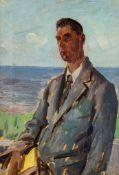 Augustus John (1878-1961) - Thomas Earp, Meditiation at Ischia oil on canvas 22 x 15 in., 55.9 x