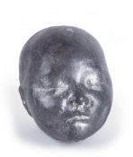 Antonio Lopez Garcia (b. 1936) - Baby Head, 2004 lost wax cast lead, signed and numbered 2/8