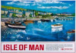 Collins (Peter) - Isle of Man,Port St. Mary, British Railways. Poster  offset lithograph in colours,
