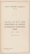Great Western Railway Company. - [Pamphlets], 32 items bound in 2 vol. and 2 loose pamphlets,   some