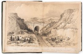Brees (Samuel Charles) - Railway Practice. First [-Fourth] Series, 4 vol.,   tinted lithographed