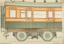 Locomotive Engine [&] Railway Carriage, 2 pamphlets  Locomotive Engine [ & ] Railway Carriage,  2