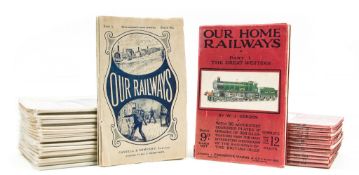 Pendleton (John) - Our Railways,  18 original parts  ,   second edition, original pictorial wrappers