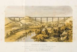 Maynard (Henry N.) - Handbook to the Crumlin Viaduct, Monmouthshire,  tinted lithographed