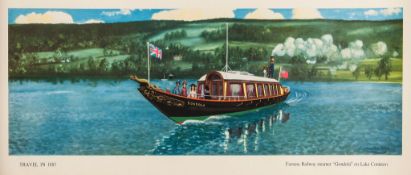 Ellis (Cuthbert Hamilton) - [`Travel in...` Series],  the set of 24 colour plates after Cuthbert