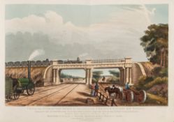 Bury (Thomas Talbot) - Coloured Views on the Liverpool and Manchester Railway  second edition with