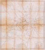 Stanford (Edward) - Stanford`s Special Map of the Railways and Stations, in London & Its