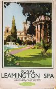 Buckle (Claude H. RI. 1905-1973) - Royal Leamington Spa, British Railways. Poster  lithograph in
