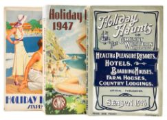 Great Western Railway Company. - Holiday Haunts...Official Guide, Seasons 1906, 1912, 1914, 1921-