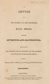 [Sandars (Joseph)] - A Letter on the Subject of the Projected Rail Road, between Liverpool and