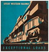 Great Western Railway Company. - Exceptional Loads, 1936 § How to Send and How to Save: All about