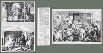[The Illustrated London News.-] - The Break of Gauge at Gloucester,  three wood-engravings, by W. J.