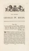 Acts of Parliament. - An Act for making and maintaining a Railway or Tramroad from the Town of