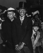 Weegee (1899-1968) - Easter Sunday, Harlem, 1940 Gelatin silver print, printed later, annotated in