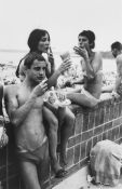 Will McBride (b.1931) - Eating Popcorn at Strandbad Wannsee, Berlin, 1959 Gelatin silver print,