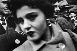 William Klein (b.1928) - Big Face in Crowd, New York, 1955 Gelatin silver print, printed later,