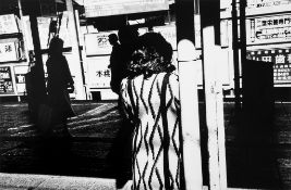 Daido Moriyama (b.1938) - Street Scene, ca.1970 Gelatin silver print, signed in English and Japanese