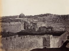 James Robertson (1813-1888) - Mount of Olives, South of Haram Area from the South West, 1857 Albumen