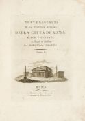 Italy.- Pronti (Domenico) - Nuova Raccolta di 100 Vedutine Antiche della Citta di Roma, 2 vol. in 1,