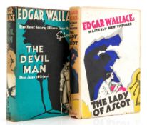 Wallace (Edgar) - The Devil Man,  2pp. advertisements, some scattered foxing, browning to upper half