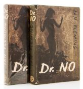 Fleming (Ian) - Dr.No,  first edition,  ink ownership inscription, first state plain boards, dust-