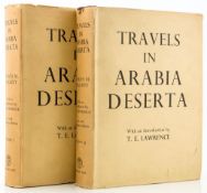 Middle East.- Doughty (Charles M.) - Travels in Arabia Deserta, 2 vol,   new edition, plates,