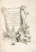 Piazzetta (Giovanni Battista) - Nouveau livre du dessein,  24 etched plates (including title), ex-