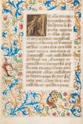 Book of Hours.- - Hours of the Virgin, Use of Rome, &c.,illuminated manuscript on vellum, in