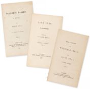 [The Brontë sisters]. A collection of first edition novels [The Brontë sisters]. A collection of
