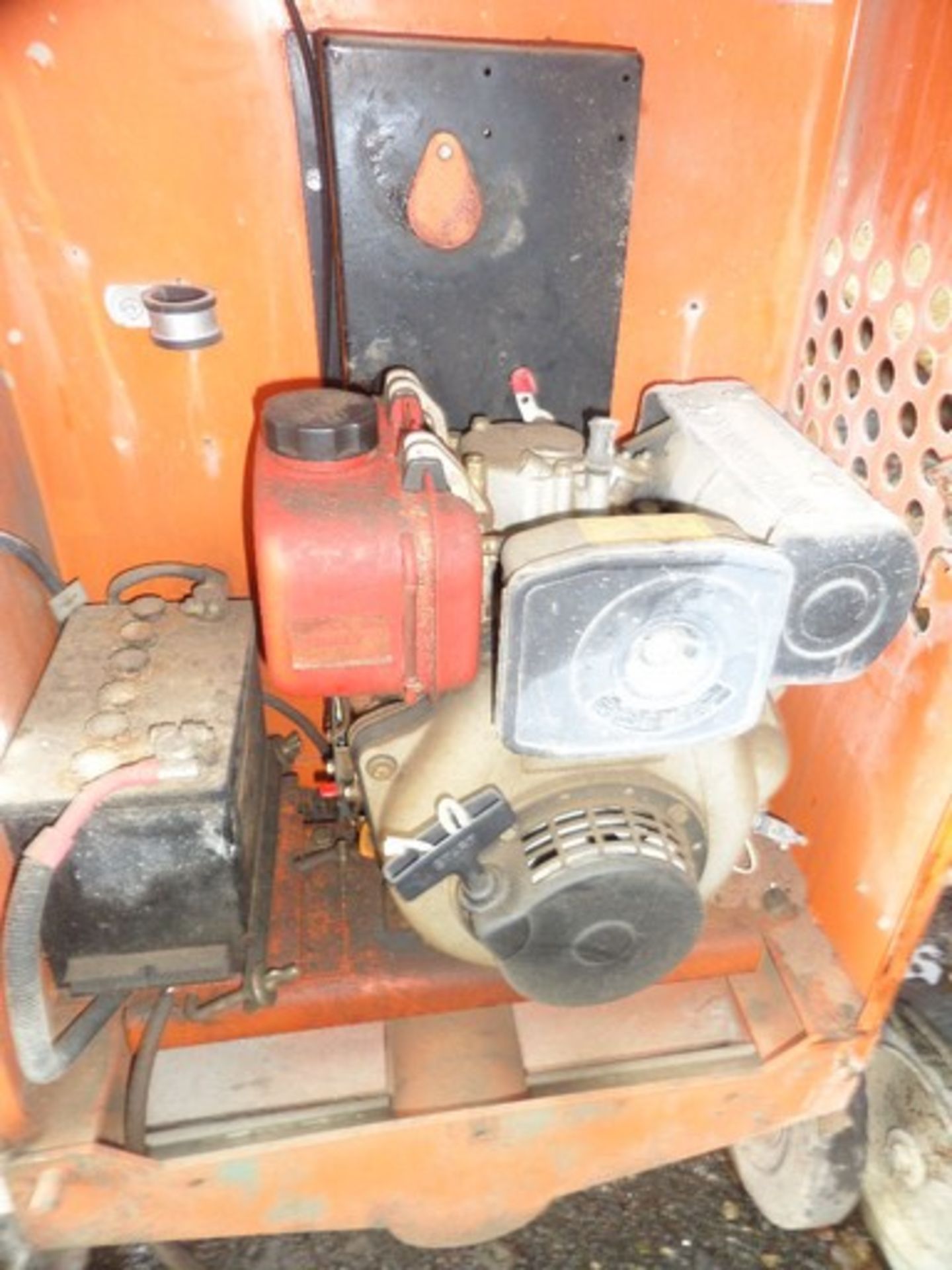 Belle  {014438} Belle Yanmar L40 Diesel Concrete Mixer 5/3-  Electric key start Good working order - Image 2 of 2