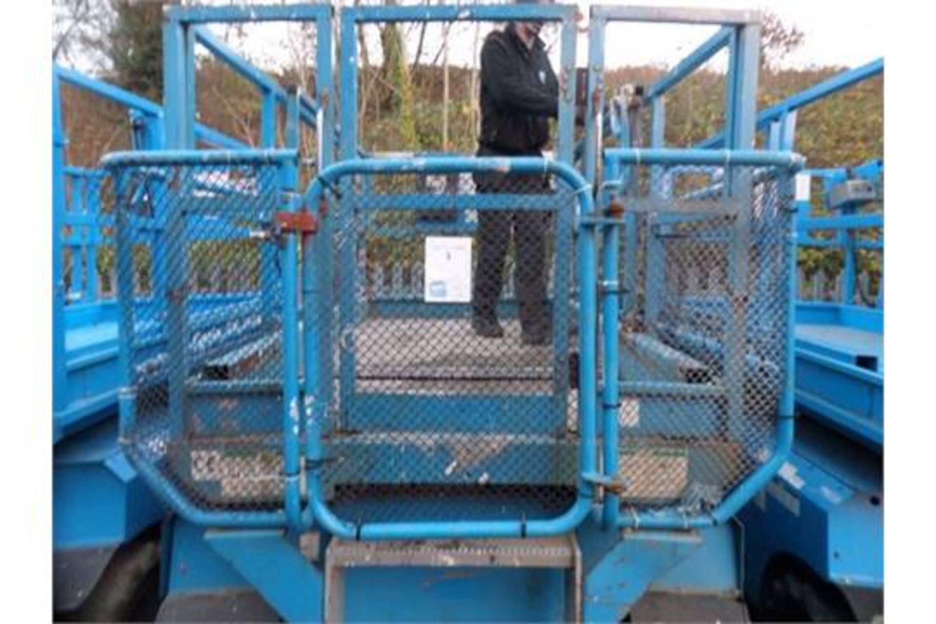 GENIE GS 2668 RT {015141} 4X4 Diesel Scissor Lift Powered by kubota D905 engine and SWL on